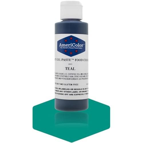 TEAL SOFT GEL PASTE 45 OZ Cake Decorating