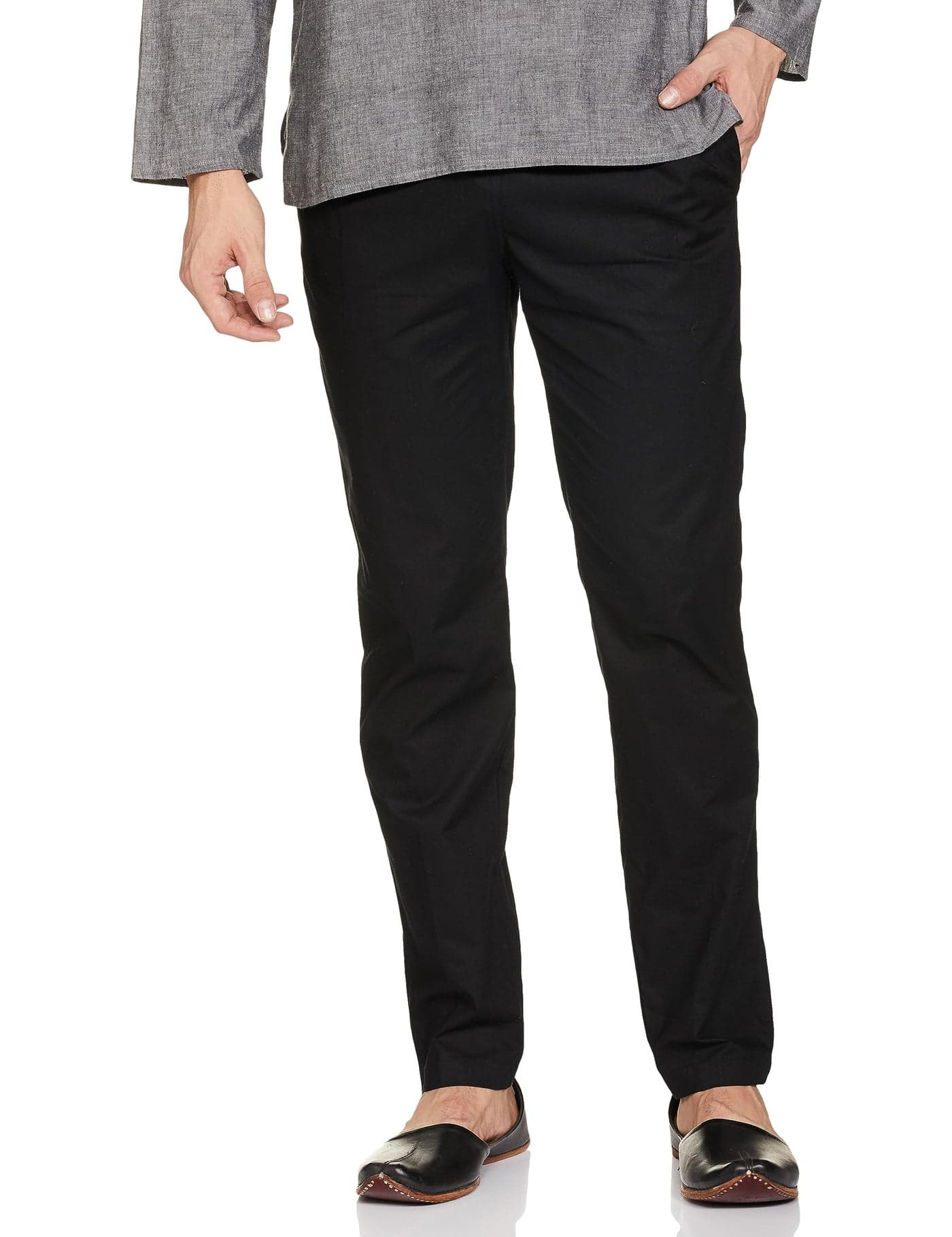 See Designs Black Cotton Regular Fit Pyjamas_SDPJ103XXL