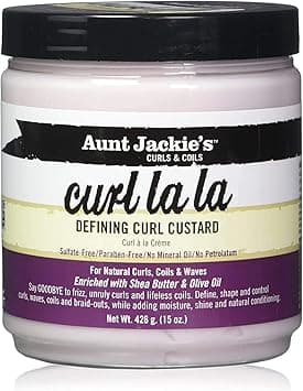 Aunt Jackies Curls Coils curl la la Defining Curl Custard Cream 426g