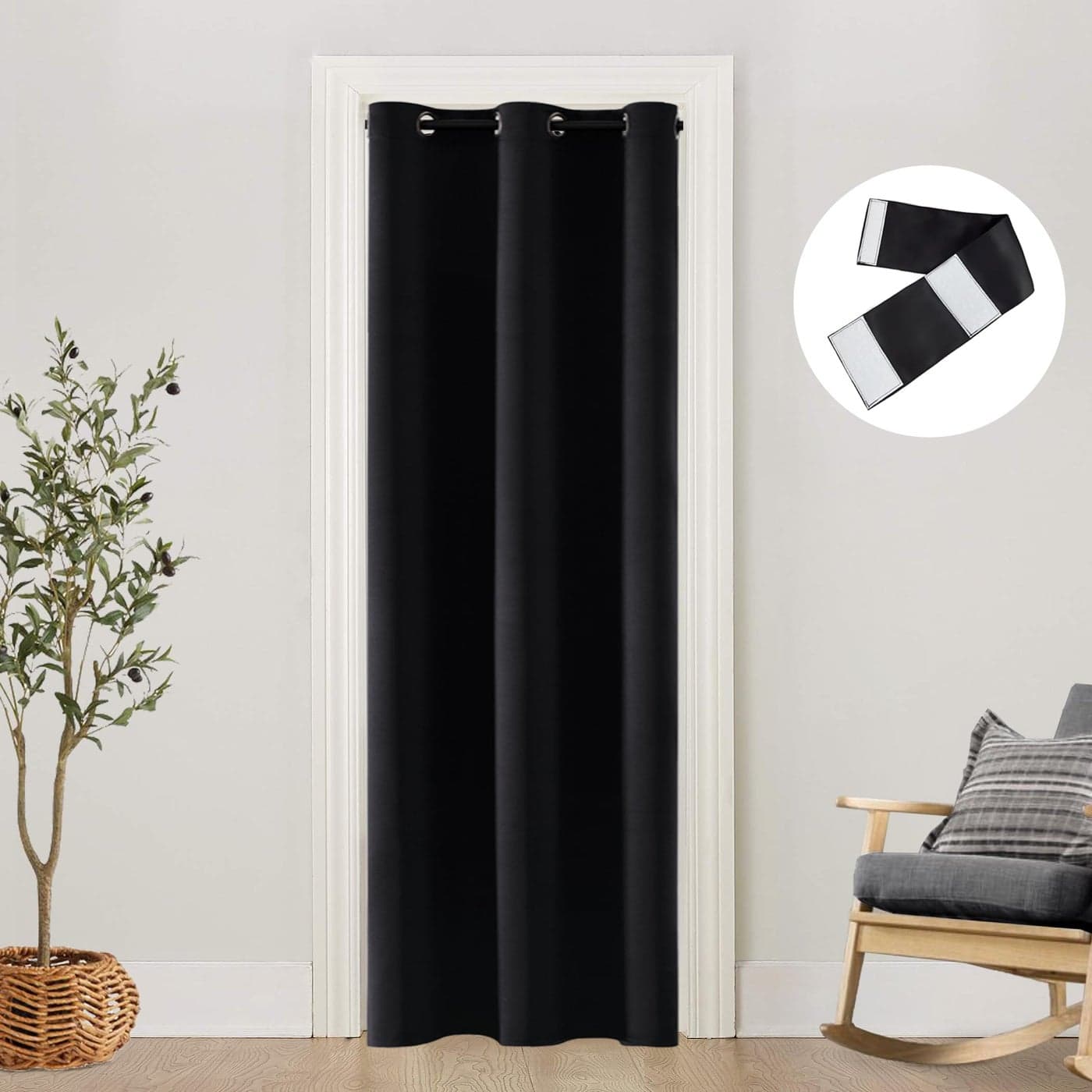 SHINELAND Summer Thermal Heat Blocking Curtains for DoorInsulated Heat Reducing Reflective Cooling Room Divider for Hallway