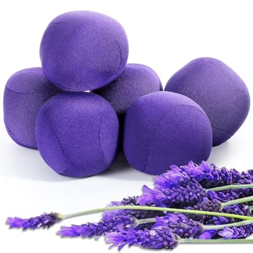 bornerwhite 3 Pack Lavender Scented Stress Balls Fidget Toys for Adults Anxiety Stress Relief Hand Workout Purple Squeeze Ball Lavender Fragrance Ideal for Home Office