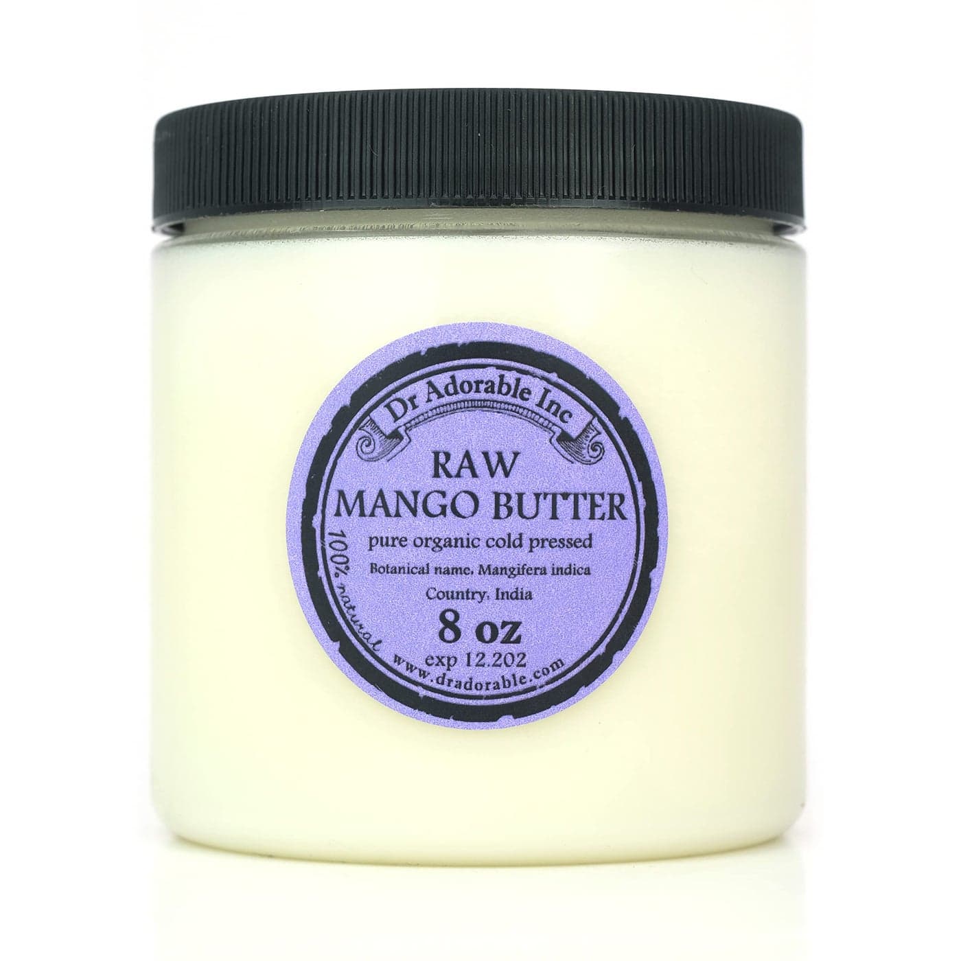 Dr Adorable 8 oz Mango Butter Pure Natural Premium Organic Raw