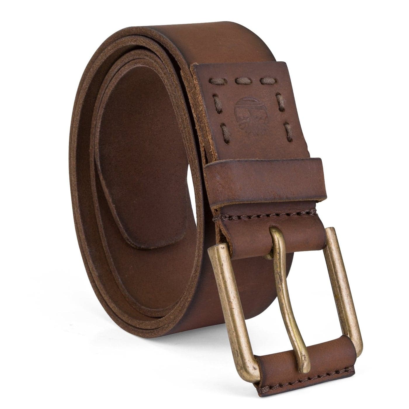 Timberland Men 40mm Pull Up Leather Belt, Brown, 36