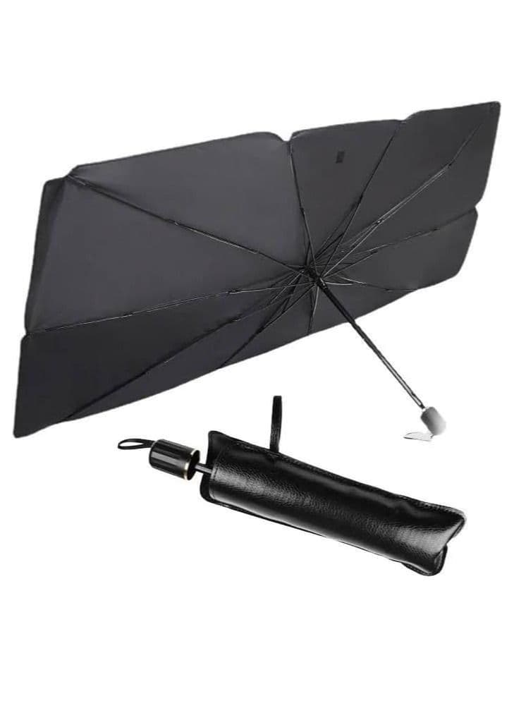 Foldable Car Sunshade Umbrella In Car Covers Car Umbrella Windshield Shades Visor For Front Windows