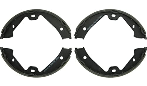 BOSCH BS987 Blue Parking Brake Shoe Set Compatible with Select Porsche Cayenne Volkswagen Touareg