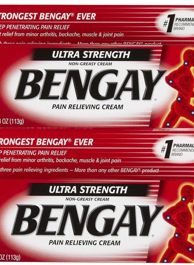 Ultra Stength Pain Relieving Cream, Non-Greasy-Ultra Strength, 2 pk