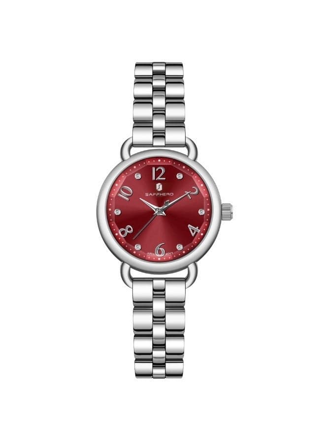 SAPPHERO Watches for Women Luxury Stainless Steel Ladies Watches Women's Bracelet Watch Small Analog 5ATM Waterproof Wrist Watch Elegant Gifts for Women