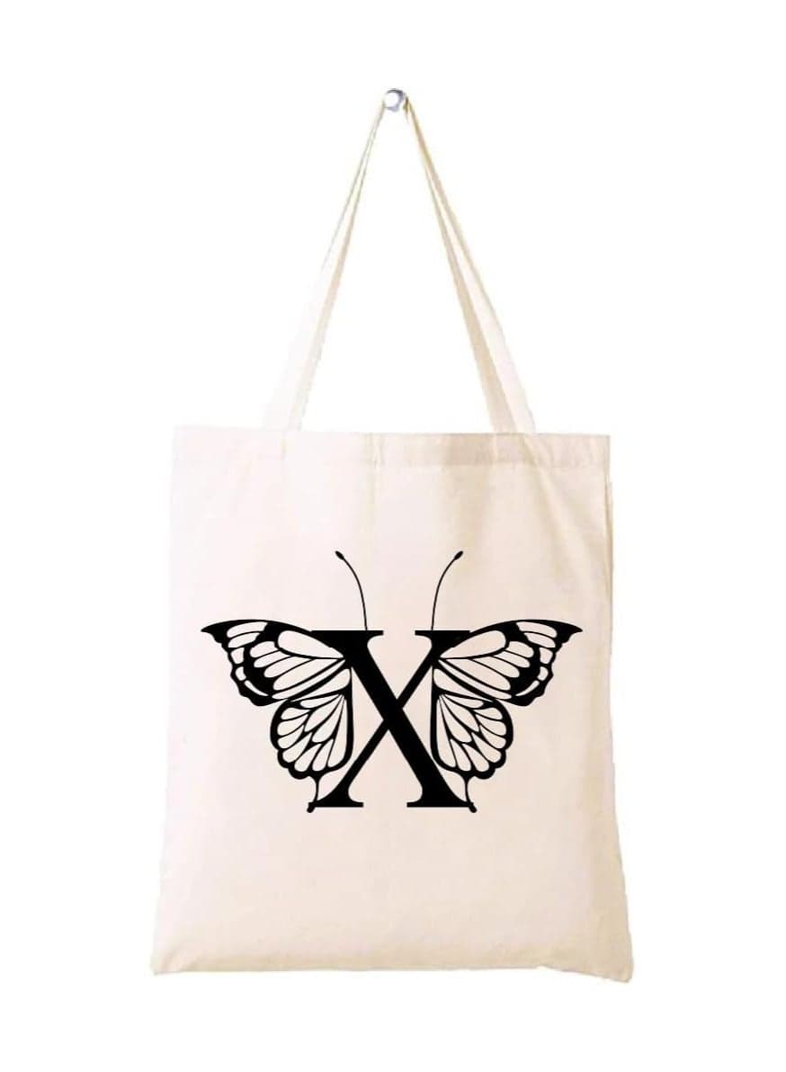 Monogrammed Cotton Tote-Ideal For Sustainable Travel-Perfect For Reusable Grocery And Travel Bag-Tote Bags For Women