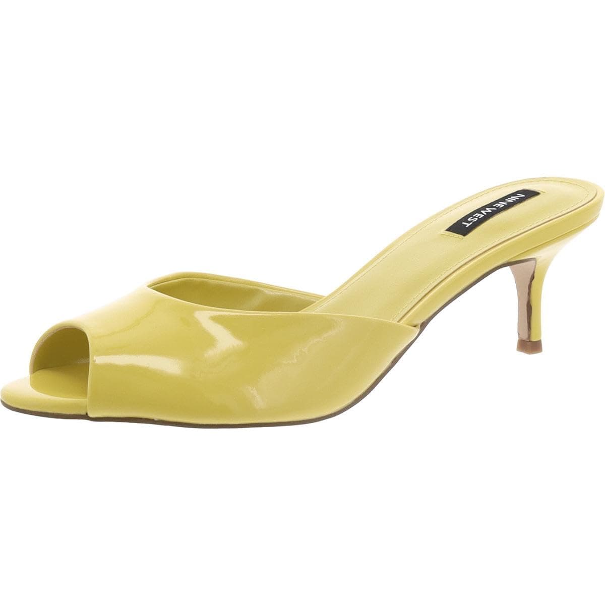 Nine West Womens Luvlie3 Heeled Sandal Lemon Pie 700 5