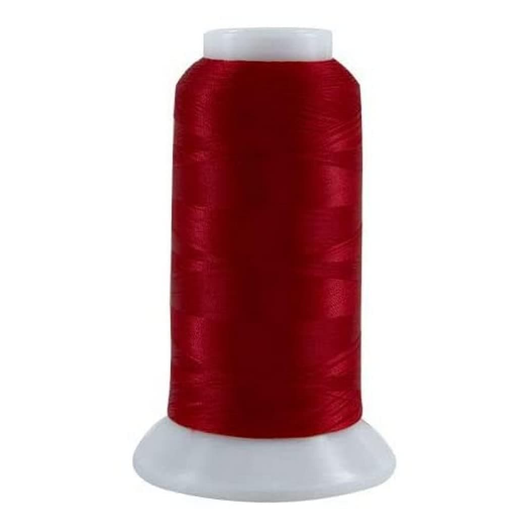Superior Threads Bottom Line 2Ply 60Weight Polyester Embroidery Quilting Sewing Thread 3000 Yard Cone 627 Bright Red