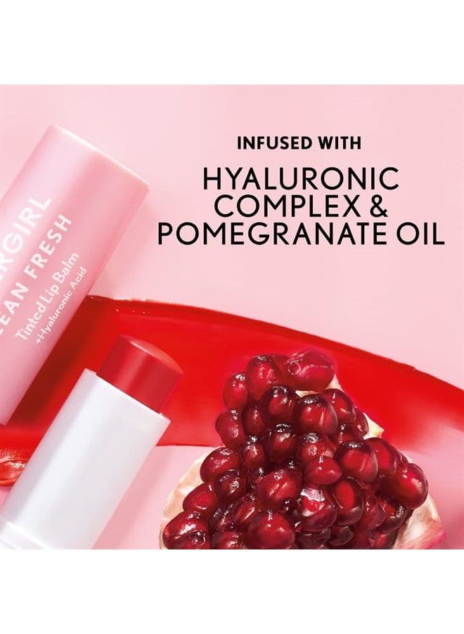Clean Fresh Tinted Lip Balm, Clear as Crystal, 0.14 Oz