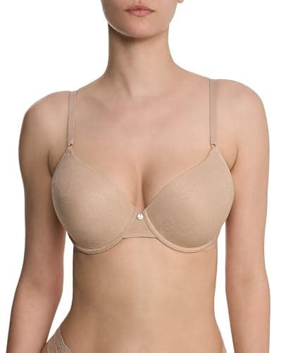 Natori Women's Jacquard Contour Underwire Bra, Café, 32B