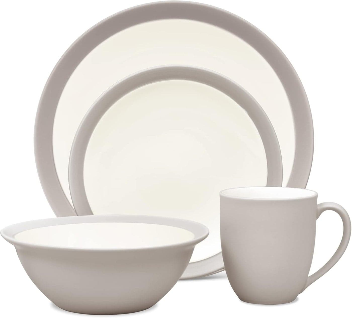 Noritake Colorwave Sand 4Piece Curve Place Setting Service for 1