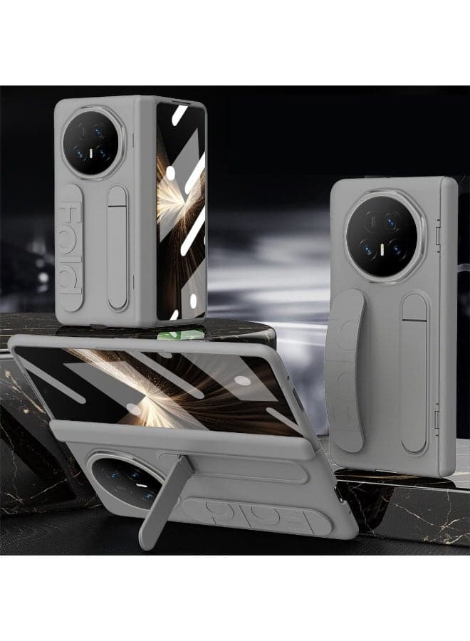 CASES Back Cover Case for Honor Magic V5 Shockproof Protective Dual Function Wristband Stand Case for Men Boys