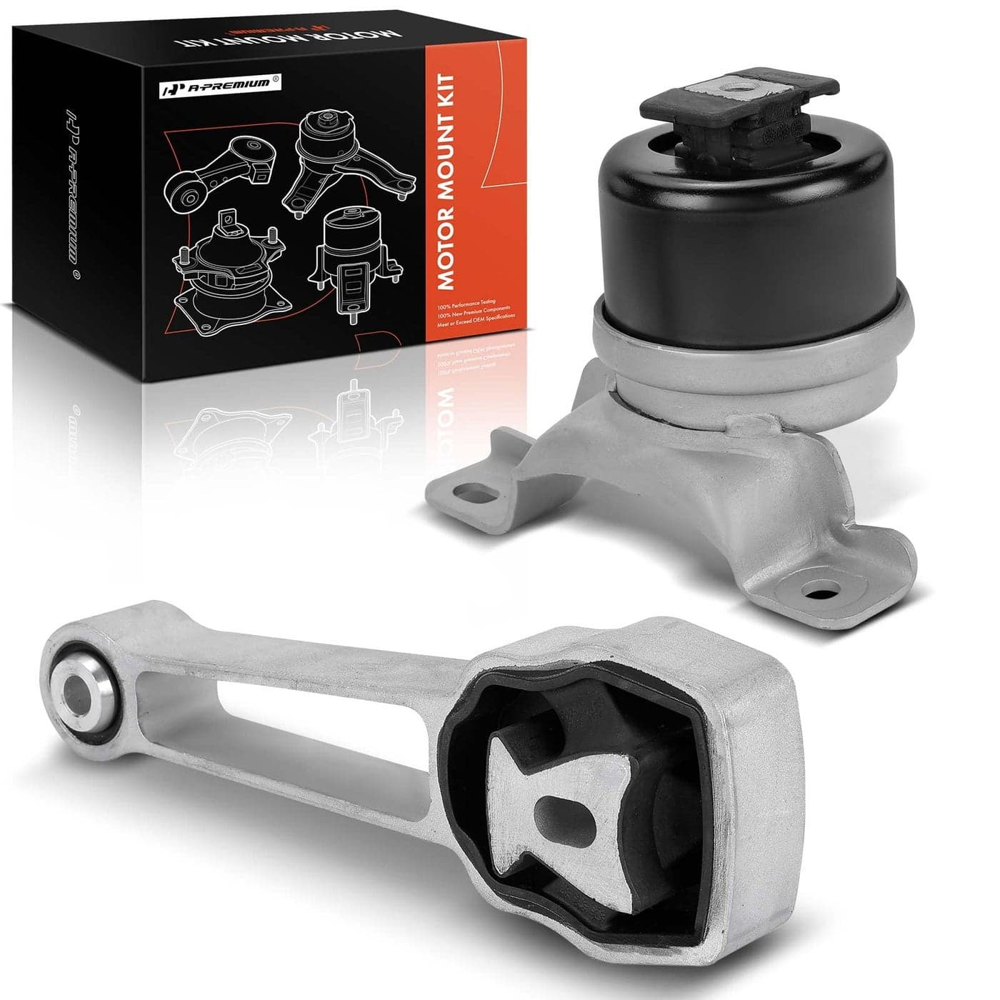 APremium 2PCS Engine Motor Mount and Torque Strut Mount Set Compatible with Volvo XC60 20102016 S60 20112016 XC70 20082015 S80 20072015 V60 V70 Land Rover LR2 Discovery Sport