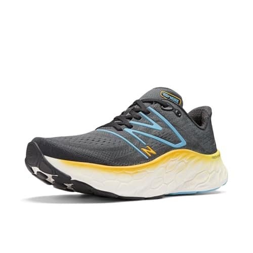New Balance Men's MMORCD4 Running Shoe, Black/Coastal Blue/Ginger Lemon, 7 Wide
