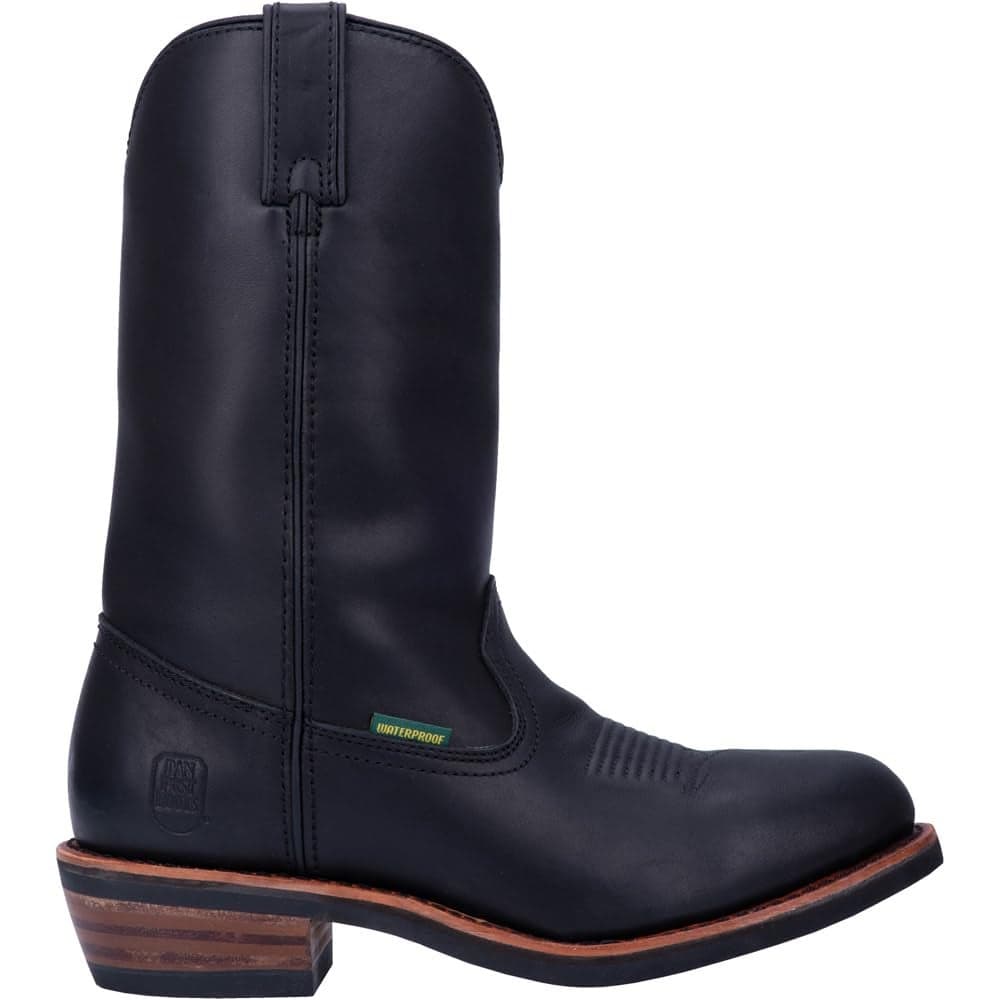 Dan Post Mens Albuquerque 12 Inch Waterproof Soft Toe Work Safety Shoes Casual Black Size 11 D