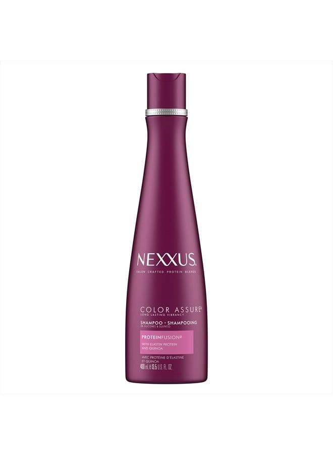 Hair Color Assure Sulfate-Free Shampoo For Color Treated Hair with ProteinFusion, Color Shampoo 13.5 oz