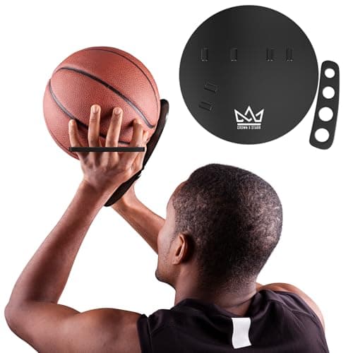 Crown x Starr Basketball Shooting Off Hand Trainer - for Left Handed Shooters, Eliminate Off Hand Interference - with Bonus 5.3" Shooting Aid