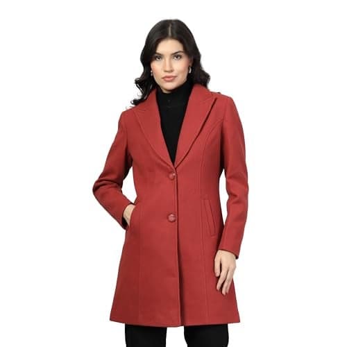 Juelle Notched Lapel Collar Over Coat
