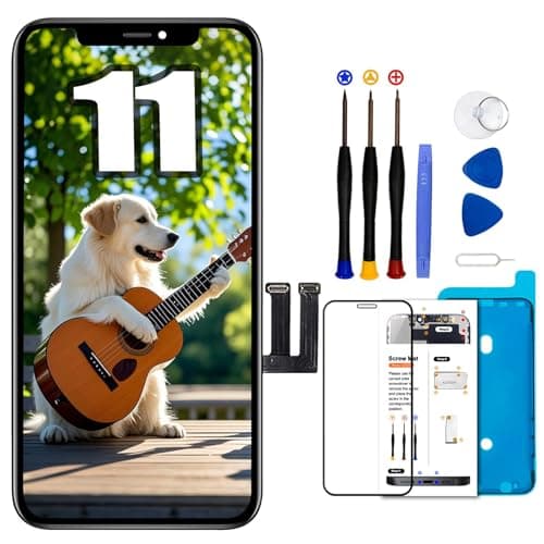 EFAITHLIFE for iPhone 11 Screen Replacement 61 inchLCD Display Touch Screen Digitizer Assembly with Repair Tools Set Compatible with Model A2111 A2223 A2221