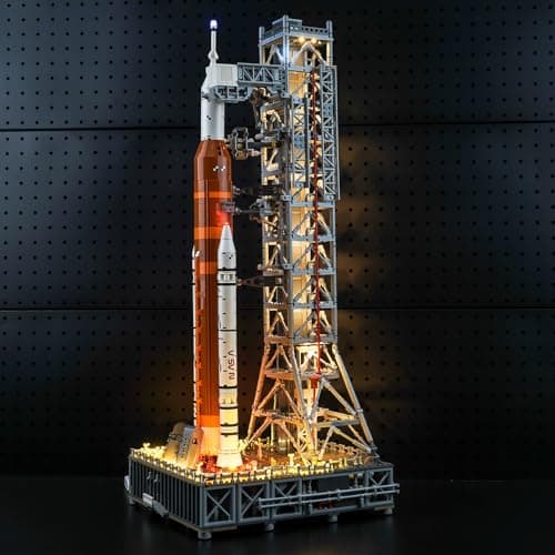 BrickBling LED Light for Lego 10341 NASA Artemis Space Launch System Bricks Not Included Classic Version Light