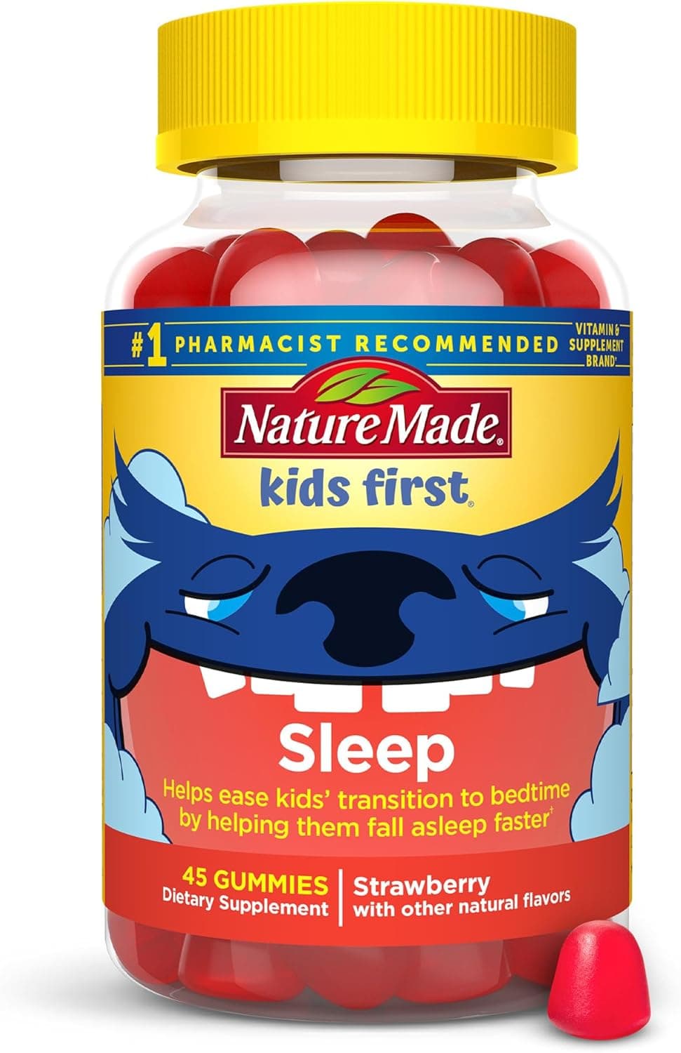 Kids Sleep Gummies Strawberry 45 Count