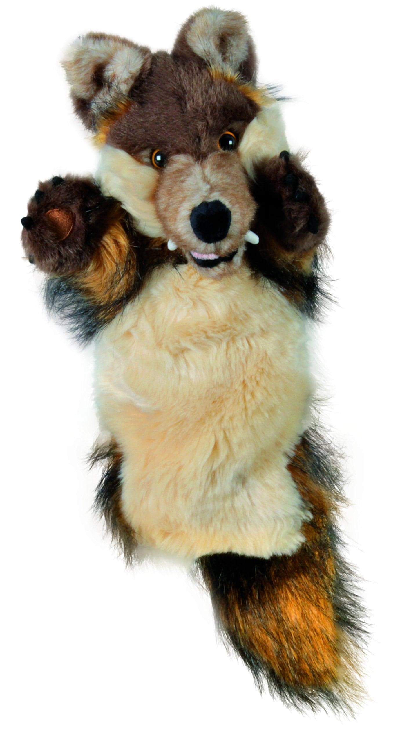 The Puppet Company Long-Sleeves Wolf Hand Puppet ,15 inches