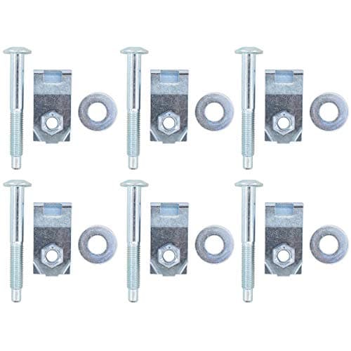 ApplianPar Set of 6 Truck Bed Mounting Bolts Clips Hardware Kit for 05-13 Ford F150 6 7 Foot Bed