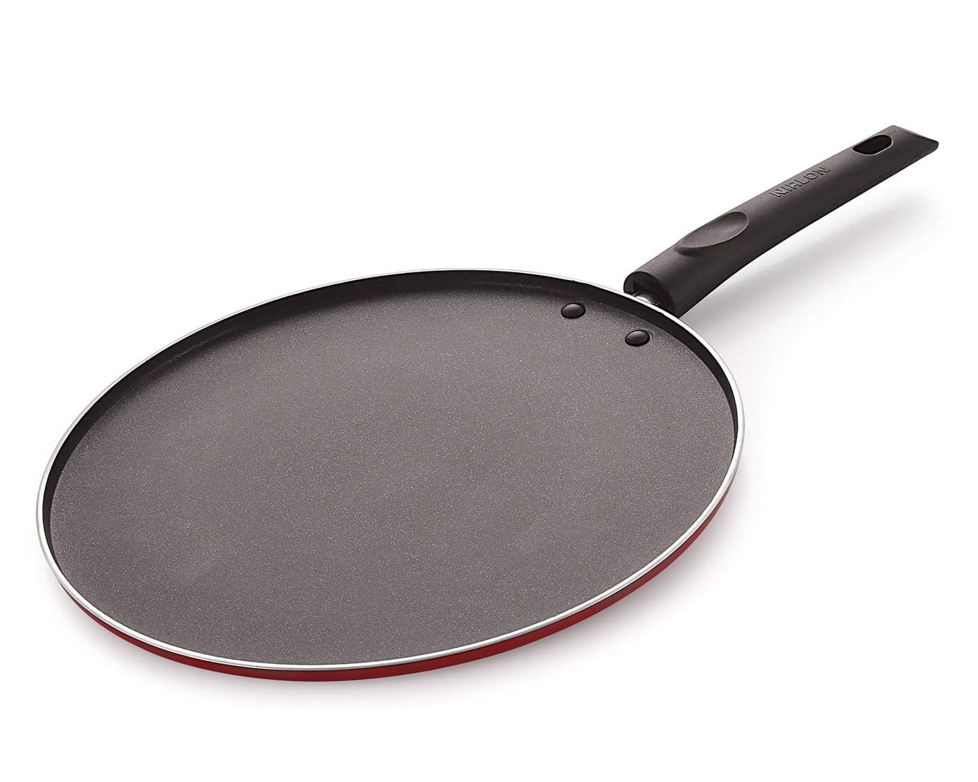 Nirlon Non Stick Dosa Tawa with Handle | Non Stick Dosa Pan, Chapati Tawa, Roti Tawa for Kitchen | Gas Stove Compatible tawa 29 cm(26mm Classic_Smart_Tawa12)
