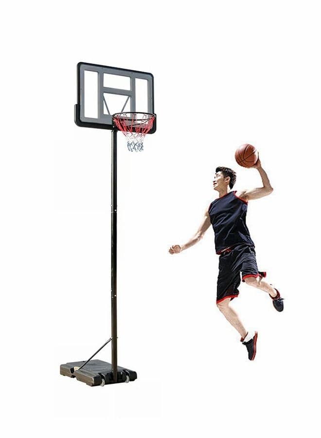 Basketball Hoop Stand Height Adjustable For Indoor Outdoor Sport Game
