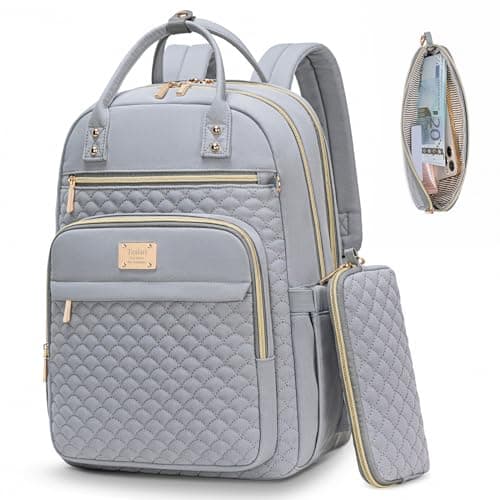 Tealari Laptop Backpack for Women,15.6 Inch Laptop Backpack for Work,Water Resistant Travel Backpack,College Bookbag with Wallet