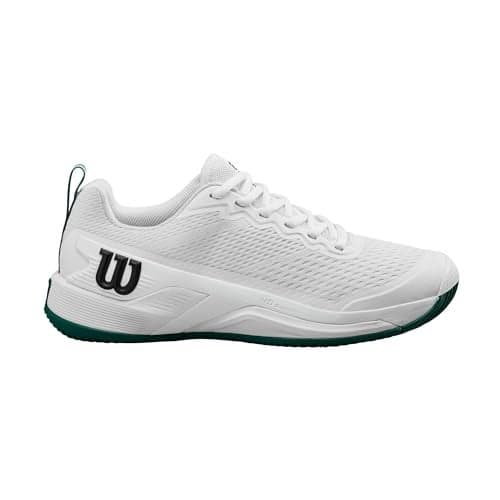 WILSON Rush Pro 45 Mens Tennis Shoe WhiteAventurine Size 8
