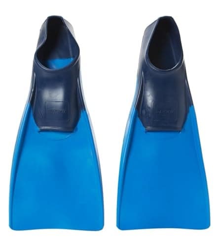 Sporti AdultKids Long Swim Fins Floating Fin for Swimming Snorkeling Swim Flippers for Training BlueNavy M 89 W 910