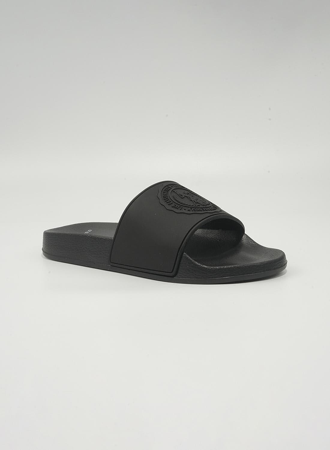 U.S. Polo Assn. Seth Women's Slip-On Comfortable Casual Everyday Slide Sandals - Black