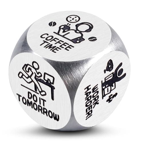 Funny Coworker Gifts Stress Relief Gifts for Women Men Hilarious Office Work Stress Relief Dice Toys for Adults Boss Day Birthday White Elephant Gifts Secret Santa Christmas Coworker Stocking Stuffers