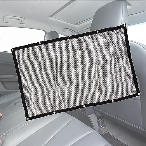 Zone Tech Back Seat Car Pet Mesh Net Cage Barrier (Medium)