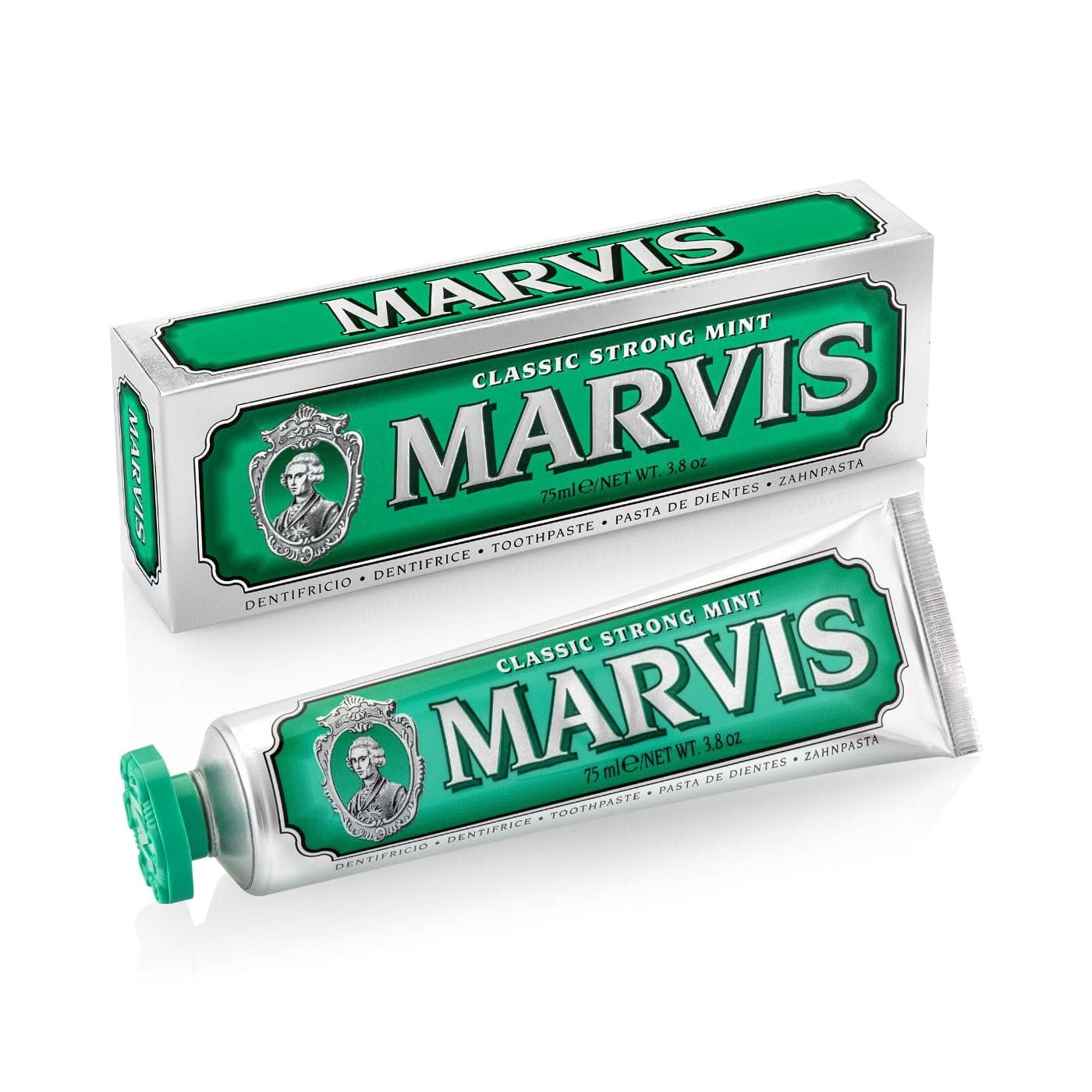 Marvis Classic Strong Mint Toothpaste 38 oz Pack of 1