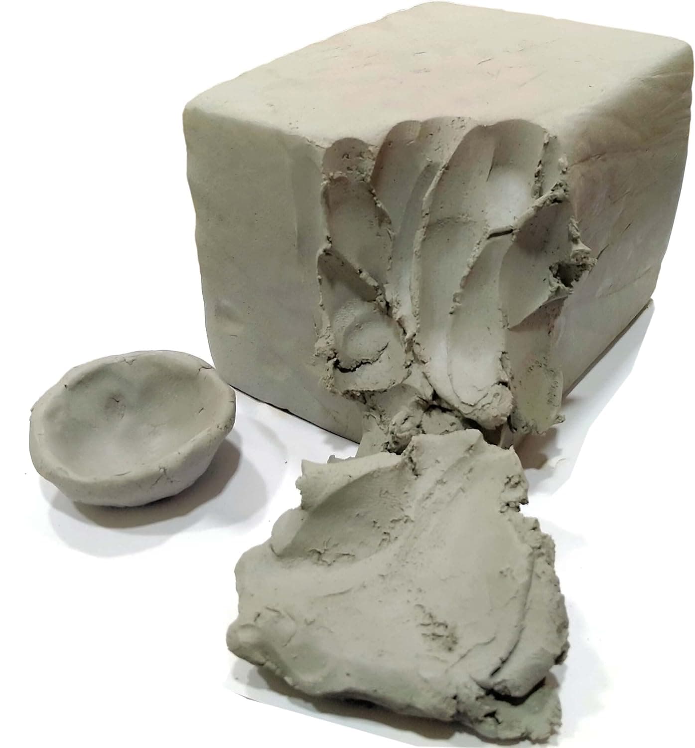 La Jarden Air Dry 28kg Clay for sculpting Modelling Shadu mati Air Dry Clay for Children Professional Artist for any Project Kids craft clay clay for kids clay for art and craft Soft and pliable clay for childrens Motor Skills Pack of 1
