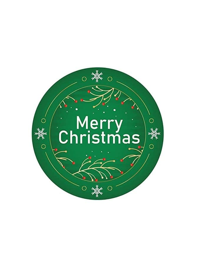 Ideal Christmas Vinyl Stickers for Gift Wrapping and Christmas Stickers for Gift Bags (Design 11)