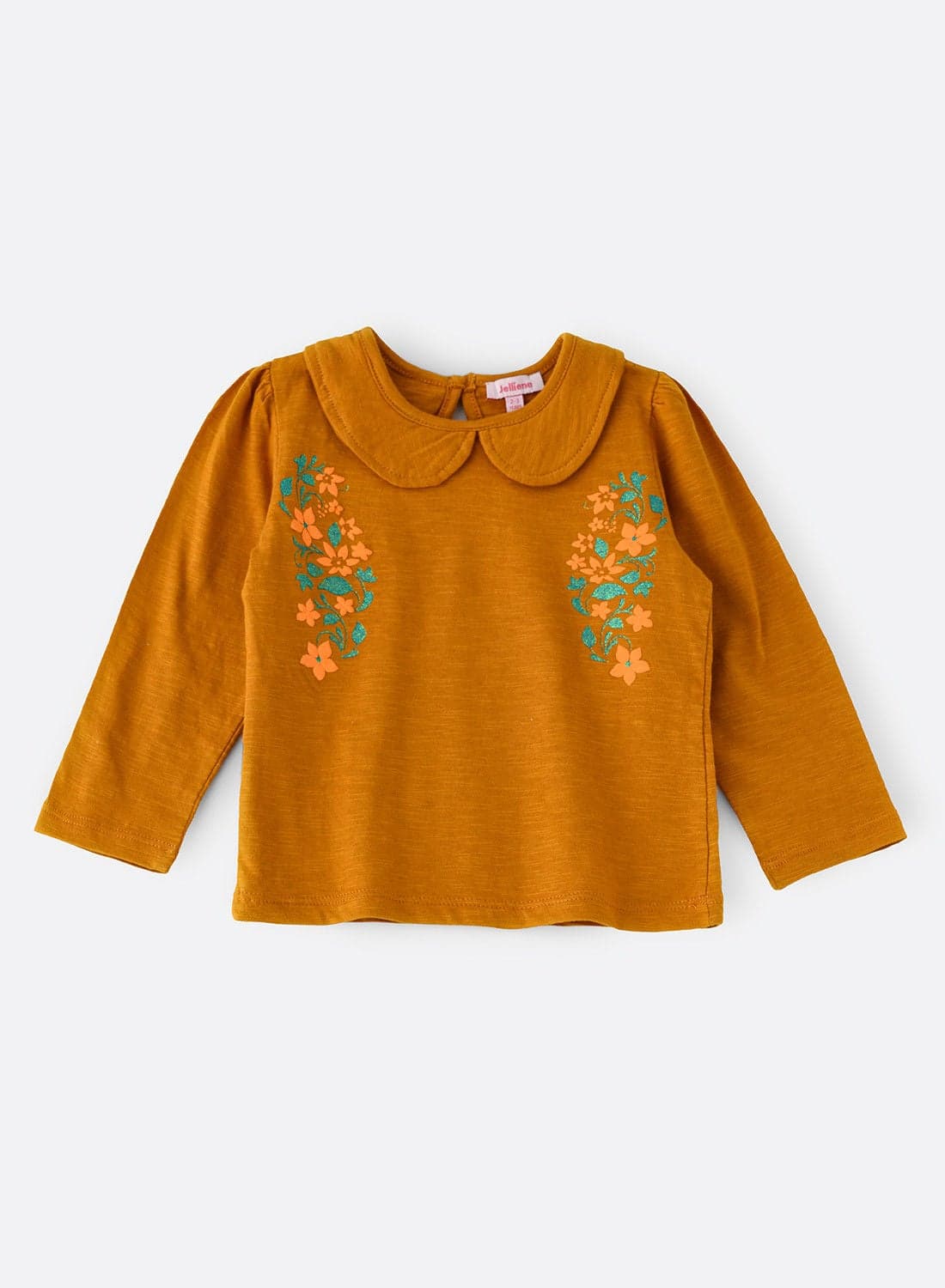 Knitted t-shirt with print