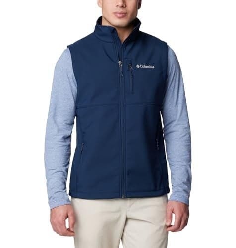 Columbia Mens Ascender II Softshell Vest Collegiate Navy XLarge