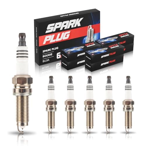 ENA Set of 6 Iridium Spark Plug Compatible with BMW Chrysler Dodge M3 M5 M6 200 300 Pacifica Town & Country Voyager Avenger Challenger Charger Durango Grand Caravan Journey Replacement for XP5701