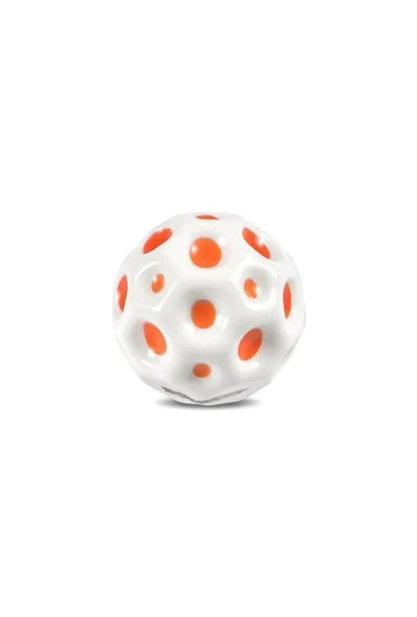 Bouncy Orange Moon Ball Soft Rubber Toy for Kids - Fun Play Gift - Best Gift for Boys and Girls - Educational and Entertaining - Safe Non-Toxic Material - Perfect Size for Play - I
