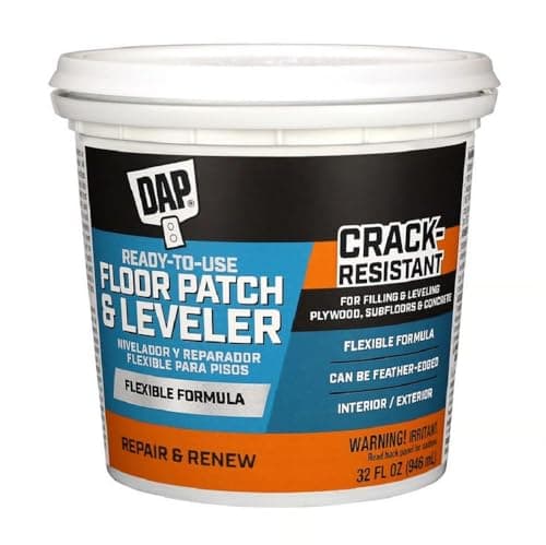 DAP Flexible Floor Patch and Leveler, Light Gray, 32 Oz (7079859184)