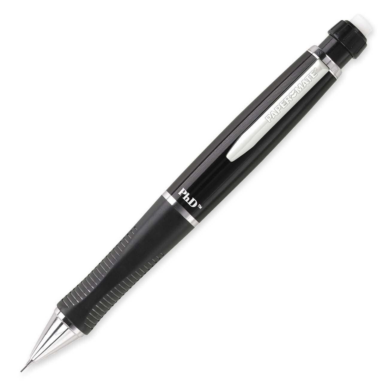 Paper Mate PhD Mechanical Pencil Retractable 050 mm Black Barrel 67004