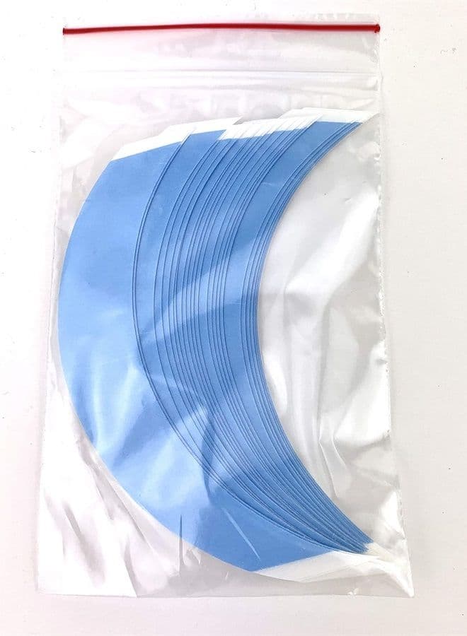 Lace Front Support Tape Super 5 inch Wide CC Contour. 1-pk = 24 pieces 3/4" X 5" long