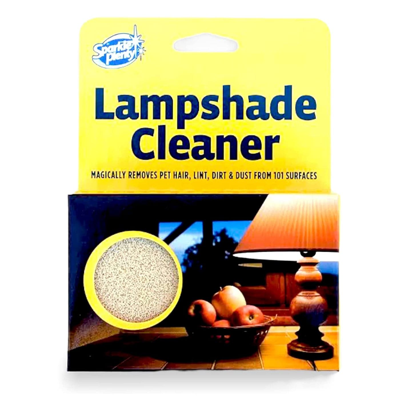 Sparkle Plenty Lampshade Cleaner Dry Magic Dust Sponge Lamp Shade Cleaner Dry Dusting Sponge Scrub for Fabric Window Blinds Duster Sponge Upholstery Cleaner for Furniture 101 Surfaces
