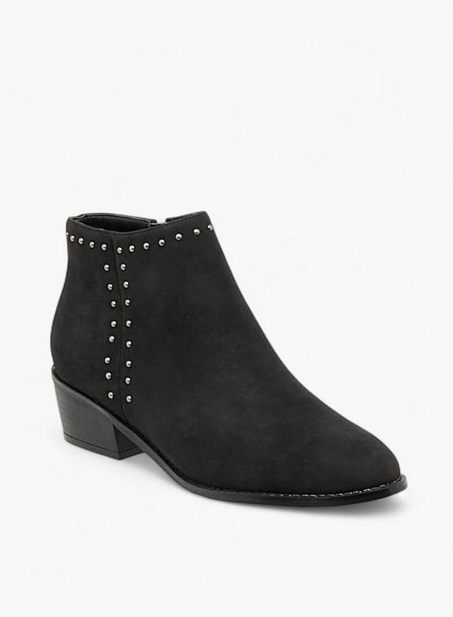 Women's Block Heel Ankle Boots