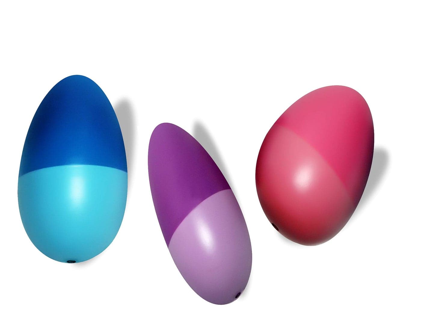 VParents Wooden Egg Shakers Rattle Non Toxic Organic for New Born Baby and Infants (0 Years+) (Pack of 3)(Pink Blue Purple)